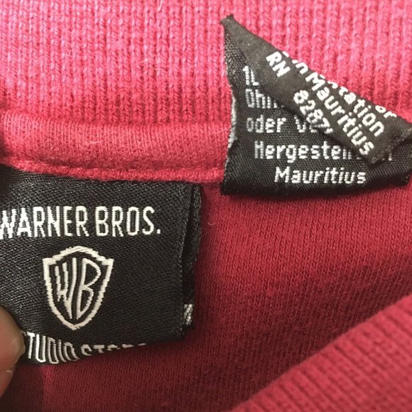 Vintage Looney Tunes Shirt Warners Bros Polo Bugs Bunny Golf Shirt Size XL - Picture 8 of 10